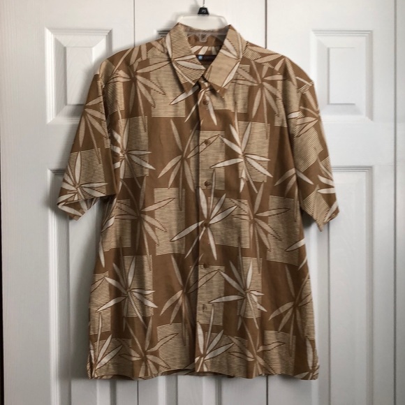 Men’s tropical pattern button down shirt - Picture 1 of 1